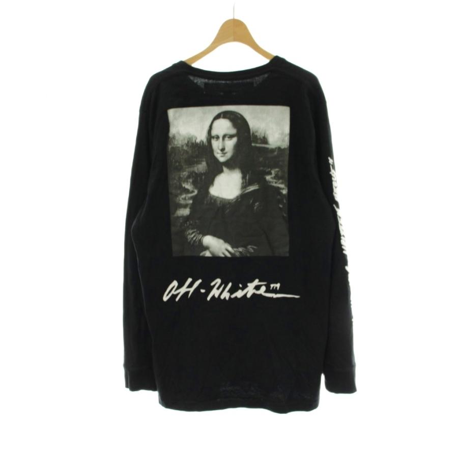 オフホワイト OFF WHITE 19SS Monalisa L/S T-Shirt Tシャツ XXL 黒 