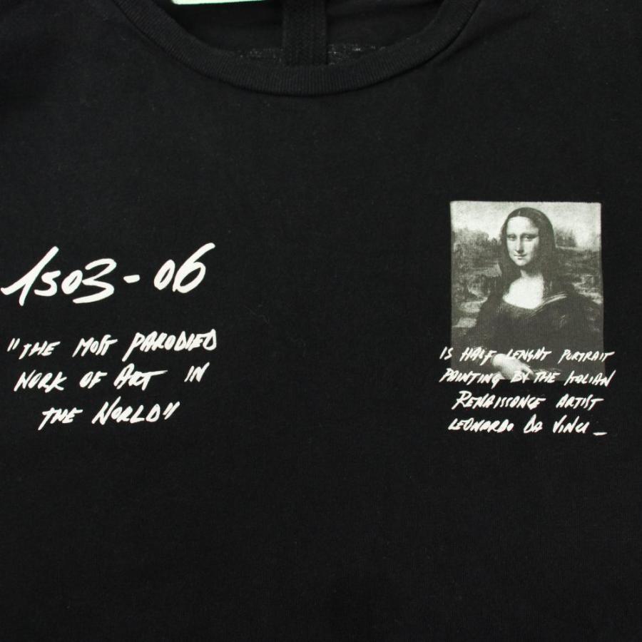 オフホワイト OFF WHITE 19SS Monalisa L/S T-Shirt Tシャツ XXL 黒