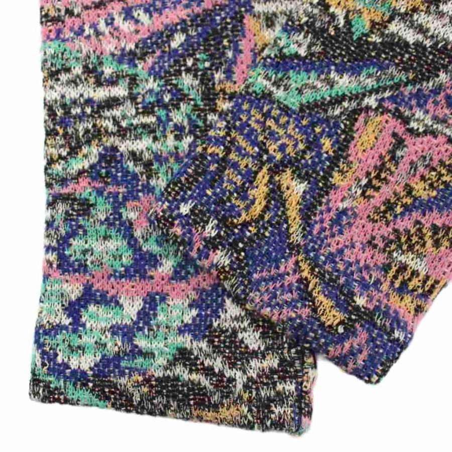 ミッソーニ MISSONI チュニック ニット マルチカラー 総柄 ボート