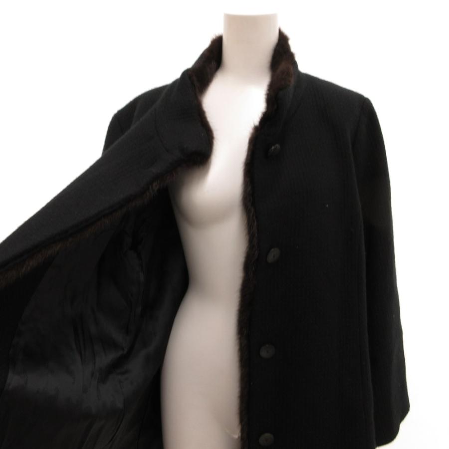 レリアン Leilian LORO PIANA ロロピアーナ地 コート カシミヤ ミンク