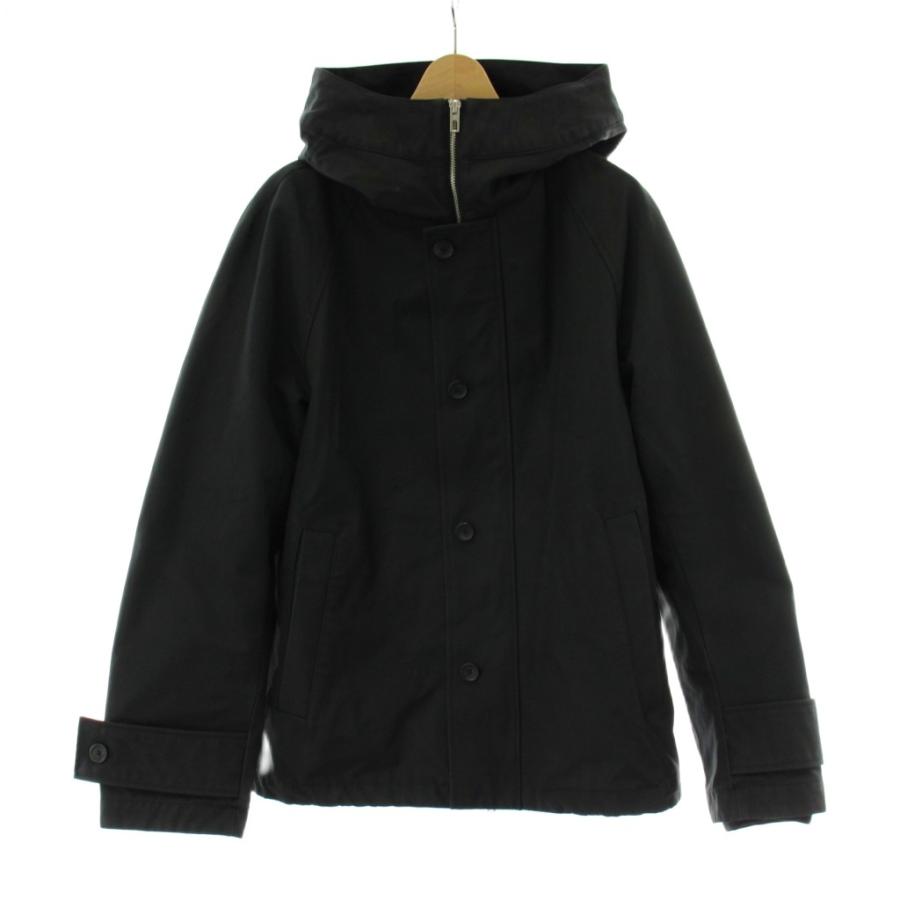 カルバンクラインシーケー フード ジャケット ジャンパー 38 黒 ブラック カルバンクラインシーケー Calvin Klein C.K フード ジャケット