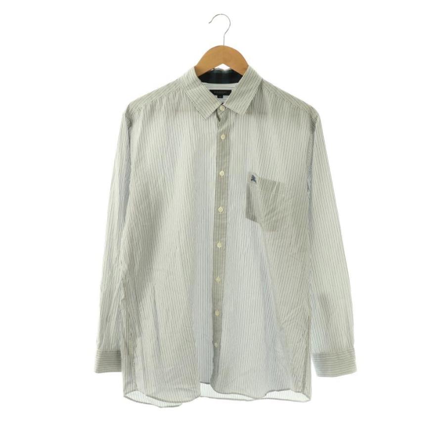 バーバリー ロンドン BURBERRY LONDON シャツ ストライプ 長袖 2L 