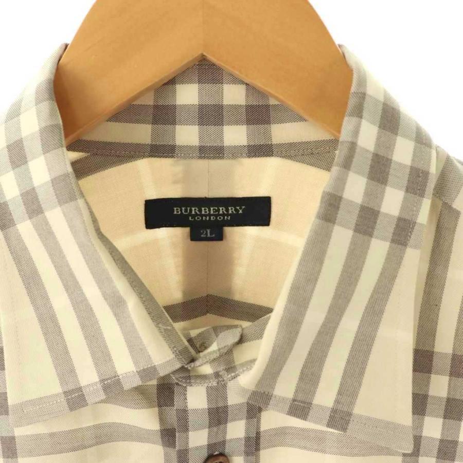 バーバリー ロンドン BURBERRY LONDON シャツ ノバチェック 大きい