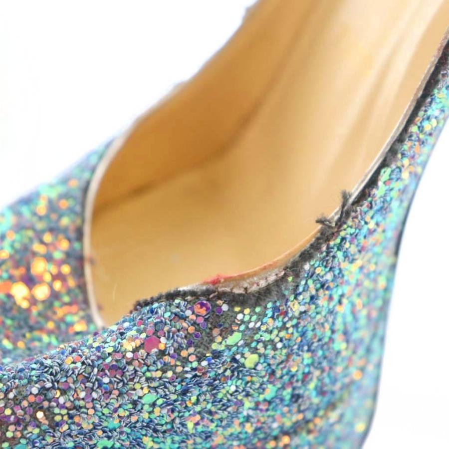 Christian Louboutin グリッター ハイヒール　36 Christian Louboutin（クリスチャンルブタン） パンプス ハイヒール