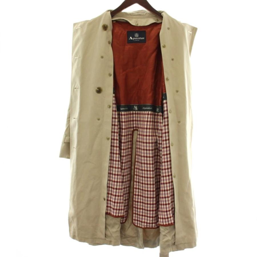アクアスキュータム AQUASCUTUM トレンチコート アウター ダブル