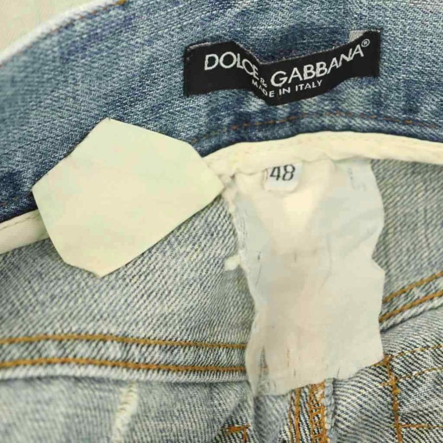 ドルガバ D&G ダメージデニム ジーンズ レディース レア DOLCE&GABBANA（ドルチェ & ガッバーナ） ジーンズ ダメージ パンツ