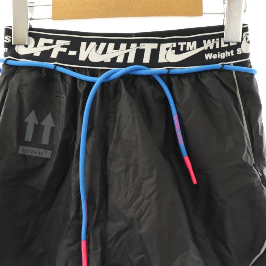 NIKE（ナイキ） × Off-White ショートパンツ ハーフ ナイロン ロゴ XS