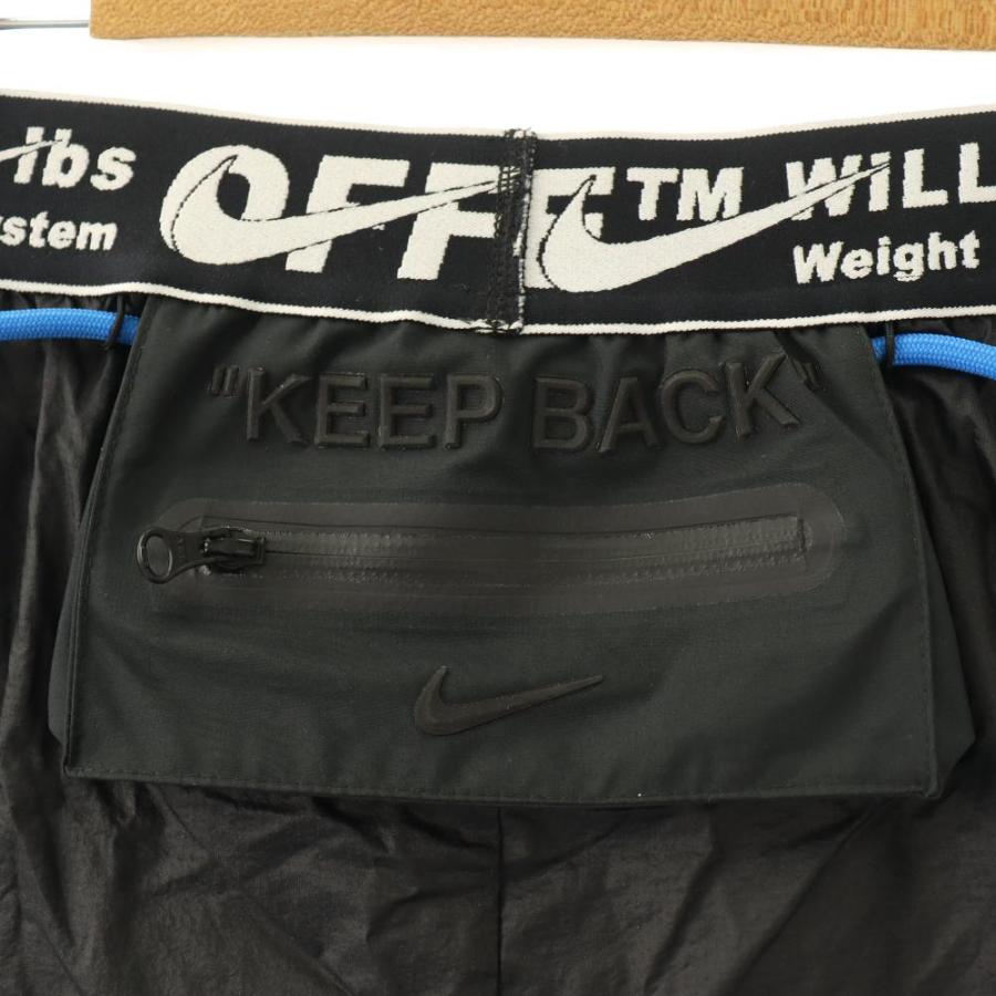 NIKE（ナイキ） × Off-White ショートパンツ ハーフ ナイロン ロゴ XS