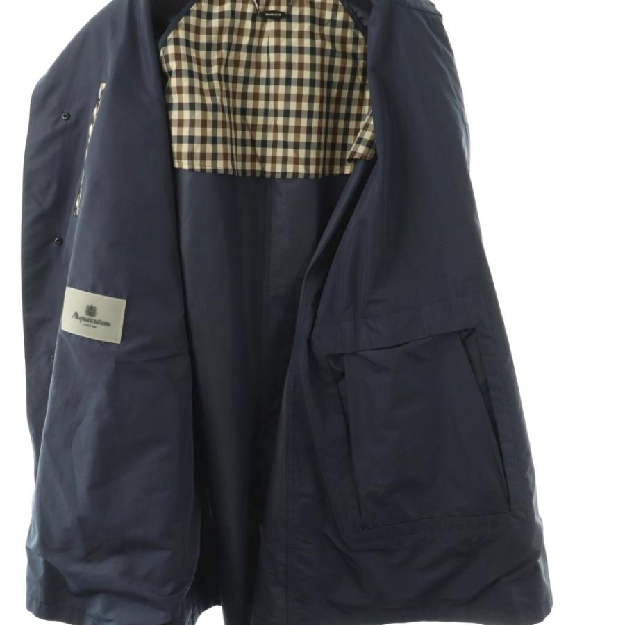 アクアスキュータム AQUASCUTUM スプリングコート アウター ロング 38