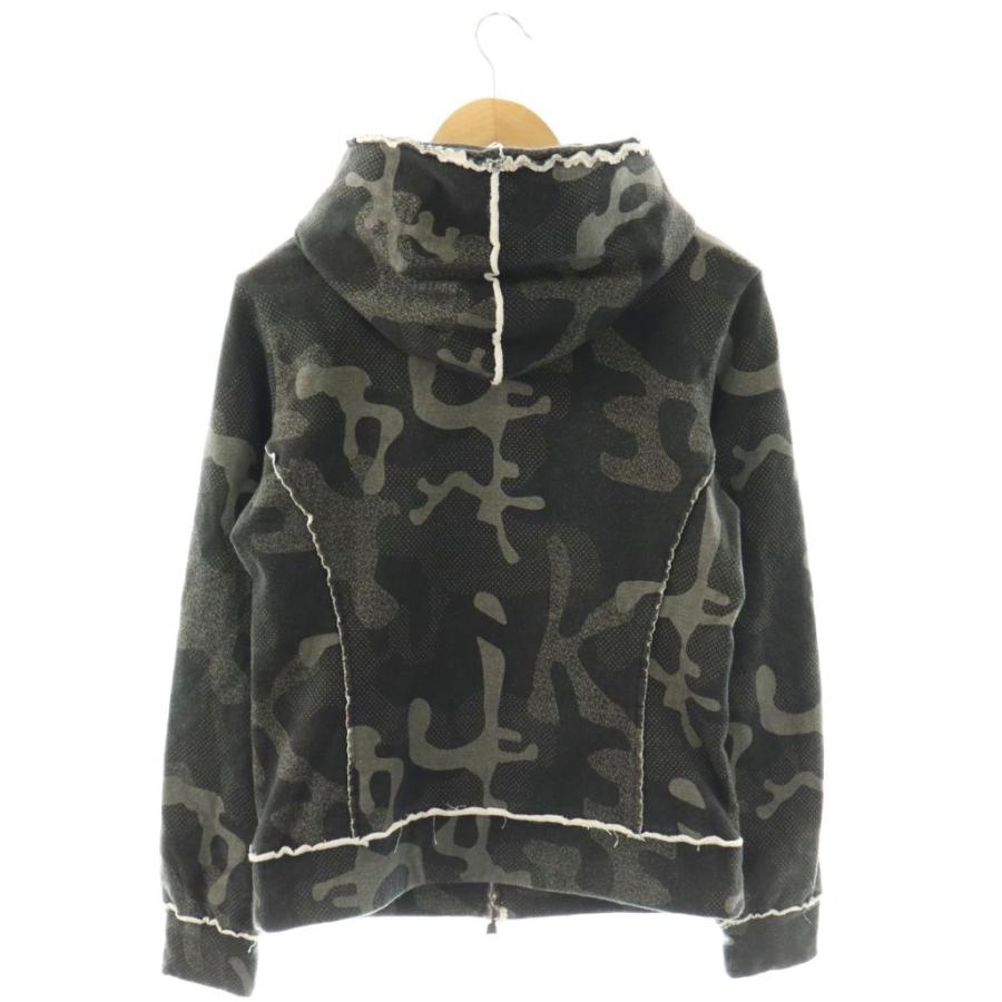 ダブルジェイケイ super stretch parka パーカー カモフラ柄 ダブルジェイケイ wjk super stretch parka パーカー カモフラ柄 S