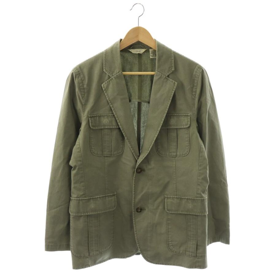 エルエルビーン L.L.BEAN テーラード ジャケット ミリタリー エルボー 