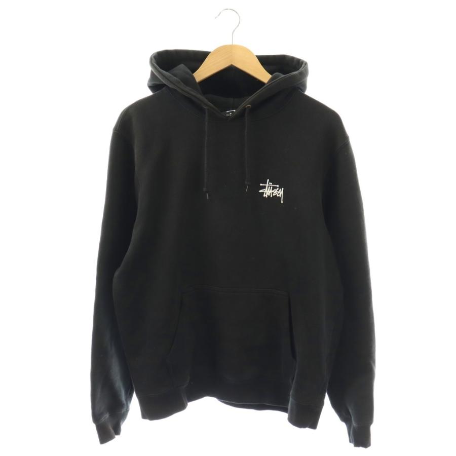 Stussy ブラック パーカー Sサイズ STUSSY（ステューシー） STUSSY BASIC STUSSY HOOD パーカー