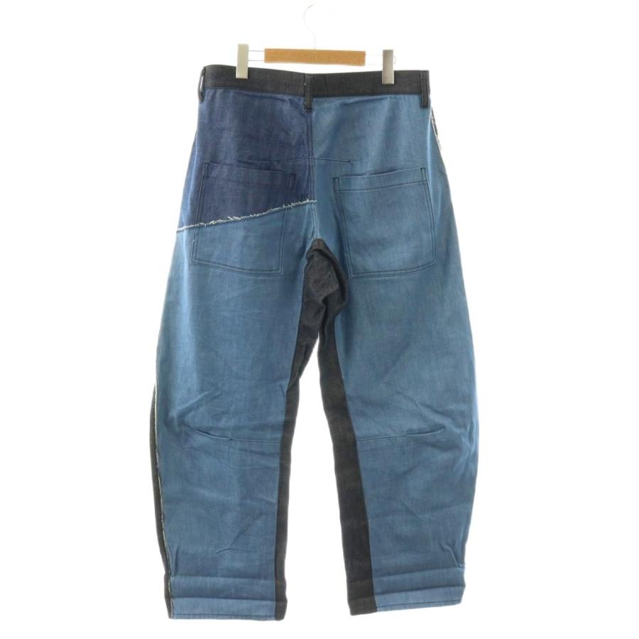 Y's（ワイズ） ヨウジヤマモト 25SS SPOTTED DENIM WIDE LEG GUSSET