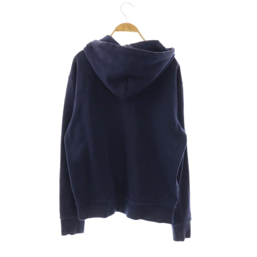 【短丈雰囲気◎】ラルフローレン　ジップアップパーカー　Mサイズ　ネイビー ポロ ラルフローレン POLO RALPH LAUREN ジップアップパーカー M 紺