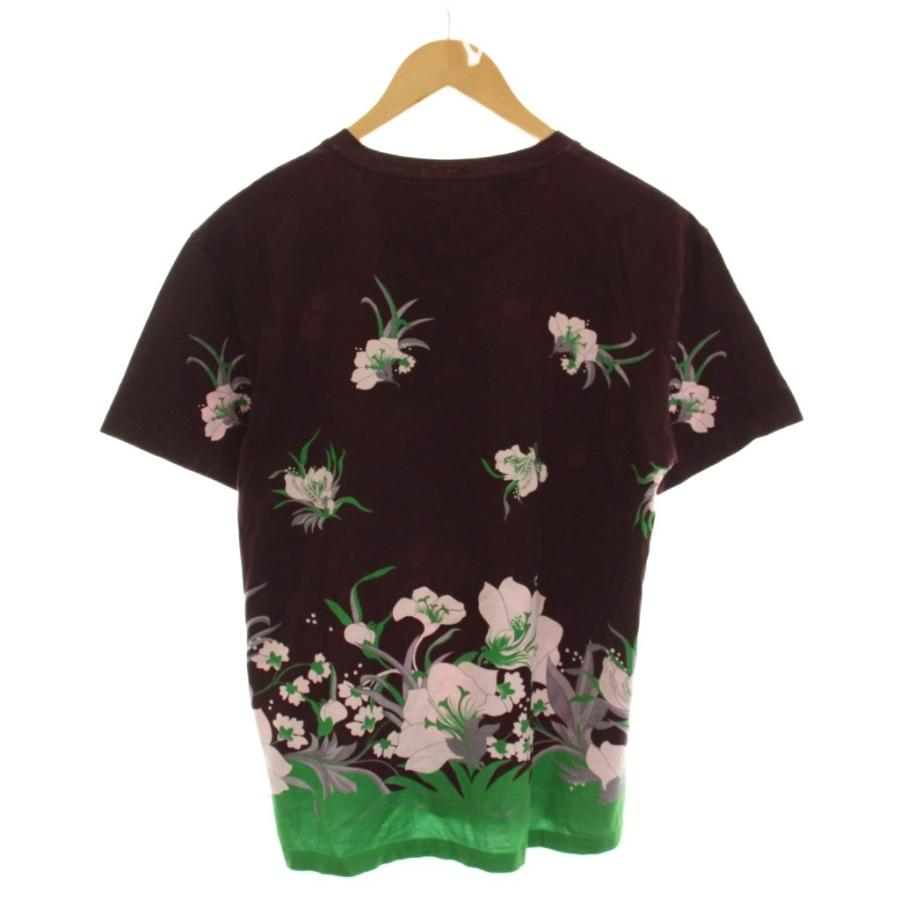 ヴァレンティノ ヴァレンチノ VALENTINO Tシャツ カットソー ロゴ 花柄 