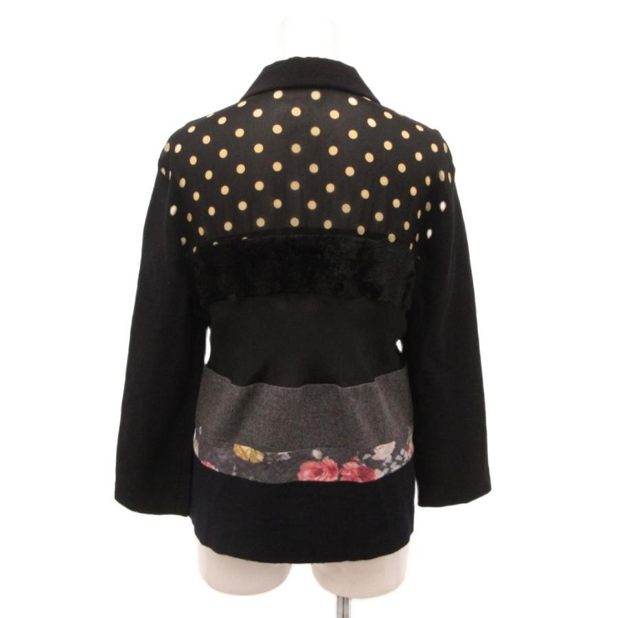 トリココムデギャルソン　茶玉虫色　ブラウスジャケット　美品 トリココムデギャルソン tricot COMME des GARCONS シャツ ブラウス