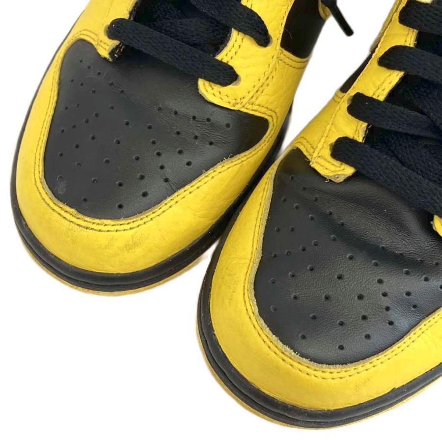NIKE（ナイキ） ダンク ハイ DUNK HIGH Black Varsity Maize