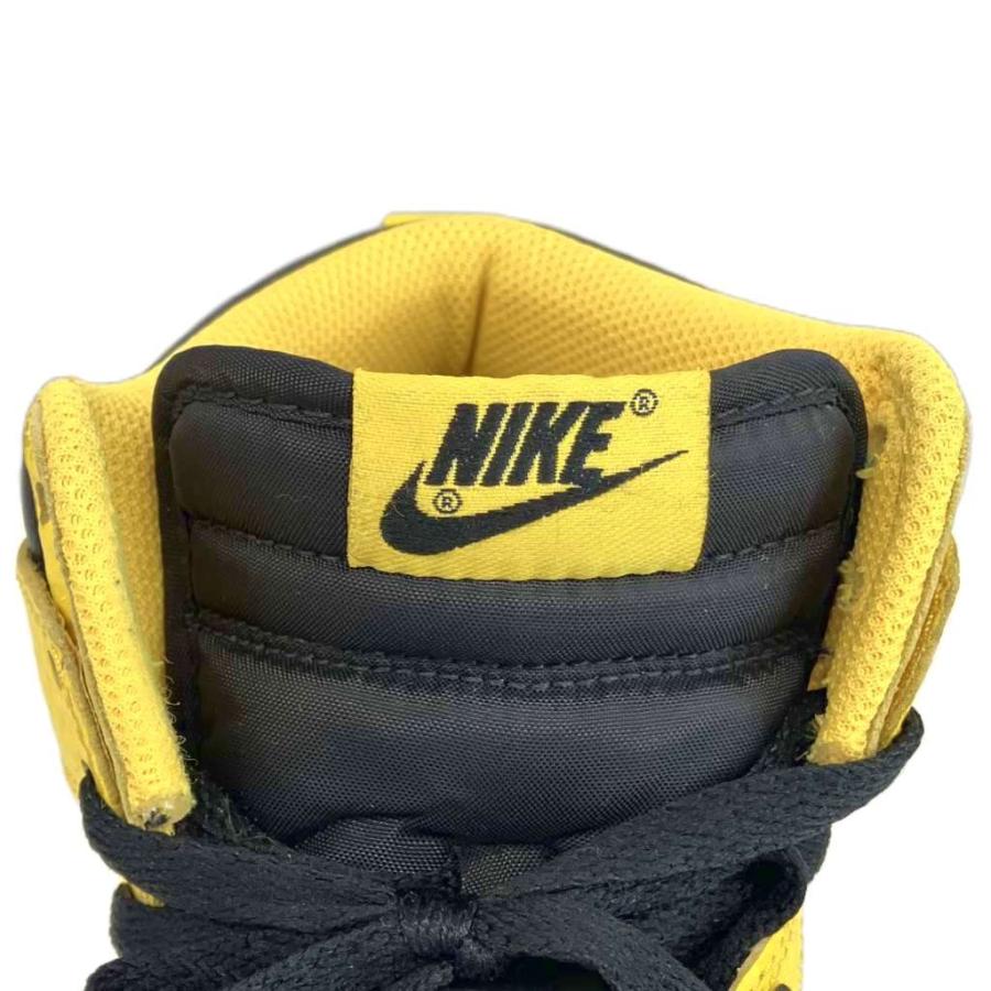 他ユーザー購入厳禁 らむ ダンクハイ 30cmイエロー/ブラック NIKE（ナイキ） ダンク ハイ DUNK HIGH Black Varsity Maize