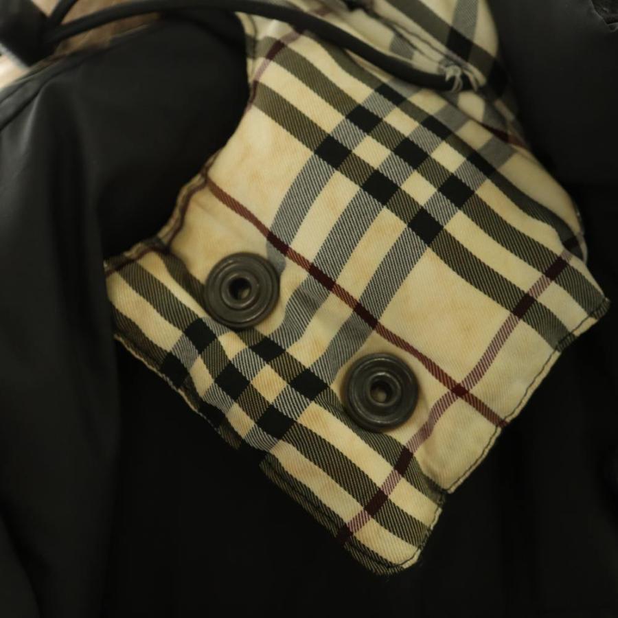 バーバリーブラックレーベル 裏地チェック コート L BURBERRY BLACK LABEL（バーバリーブラックレーベル） ダウンコート