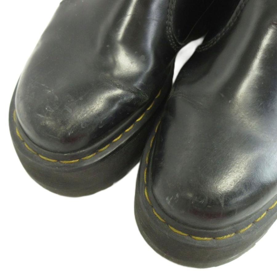 美品　ドクターマーチン　2976 MAX　厚底　23　黒　ブラック　サイドゴア Dr.Martens（ドクターマーチン） DR.MARTENS 2976 MAX チェルシー