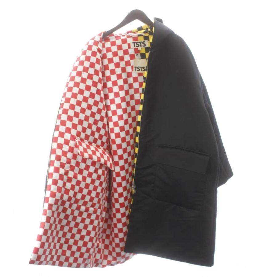 未使用品 TSTS ティーエスティーエス DUALITY PADDED COAT 中綿コート フード タグ付き L 黒 ブラック /MW ■GY19 メンズ