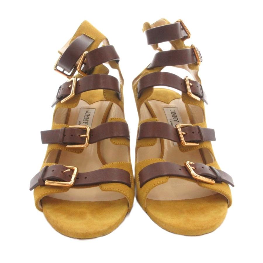 美品　ジミーチュウ　スエードパンプス ジミーチュウ JIMMY CHOO パンプス スエード ベルト オープントゥ