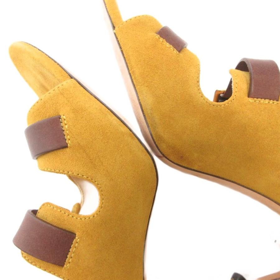 ジミーチュウ JIMMY CHOO パンプス スエード ベルト オープントゥ