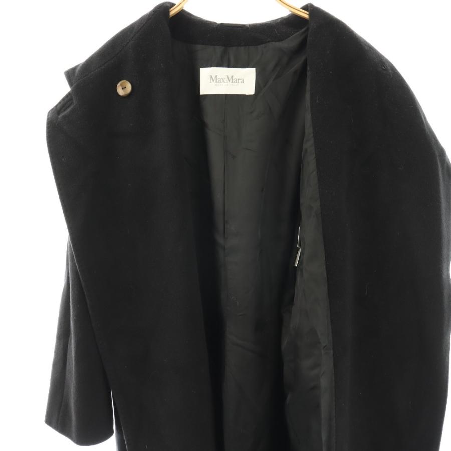 Max Mara（マックスマーラ） 白タグ ロング コート フード ウール 