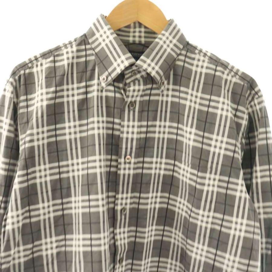 バーバリー ロンドン BURBERRY LONDON シャツ 長袖 チェック 大きい 