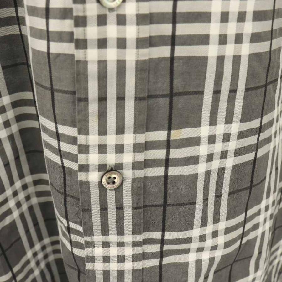 バーバリー ロンドン BURBERRY LONDON シャツ 長袖 チェック 大きい