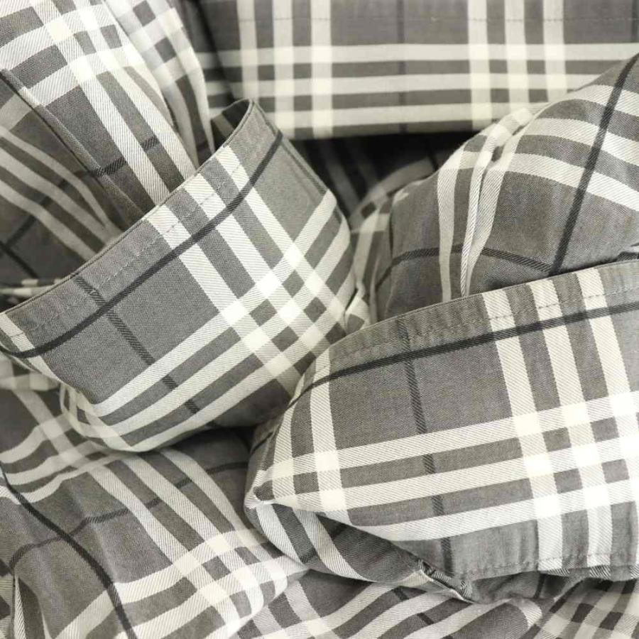 バーバリー ロンドン BURBERRY LONDON シャツ 長袖 チェック 大きい 