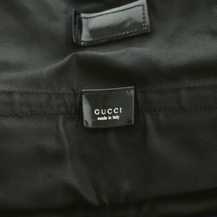 GUCCI（グッチ） トートバッグ 折りたたみ可能 黒 012 0388 /MI □GY03