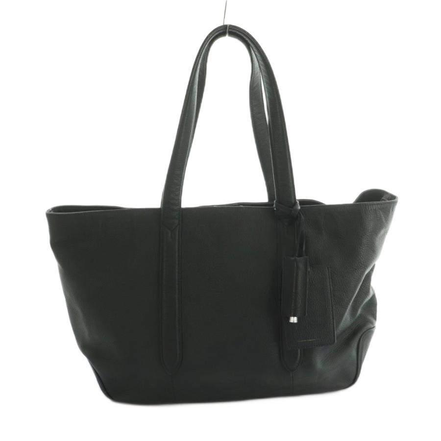 ペッレモルビダ PELLE MORBIDA トートバッグ レザー シボ加工 紺 /MI 