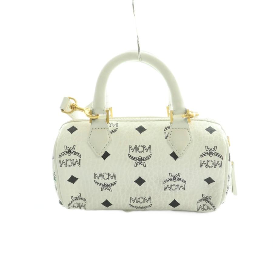 エムシーエム MCM Ella 2WAYミニボストンバッグ ショルダーバッグ ロゴ 