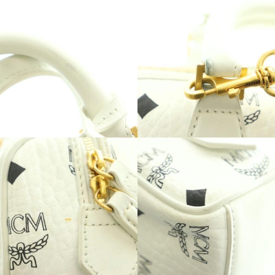 エムシーエム MCM Ella 2WAYミニボストンバッグ ショルダーバッグ ロゴ 