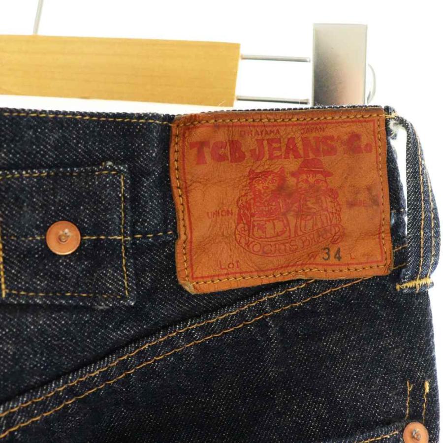 TCBジーンズ TCB JEANS デニムパンツ ジーンズ セルビッチ ボタン