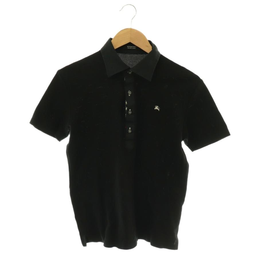 新品・訳あり BURBERRY LONDON バーバリー 鹿の子 半袖ポロシャツ BURBERRY BLACK LABEL（バーバリーブラックレーベル） ポロシャツ