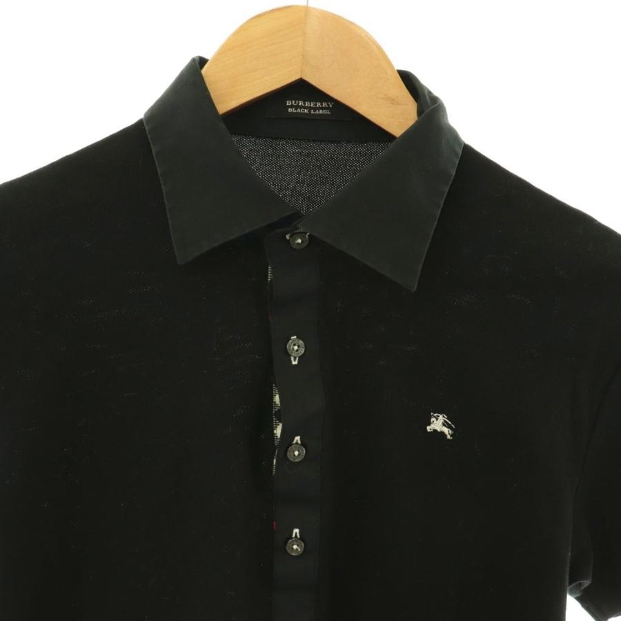BURBERRY BLACK LABEL（バーバリーブラックレーベル） ポロシャツ
