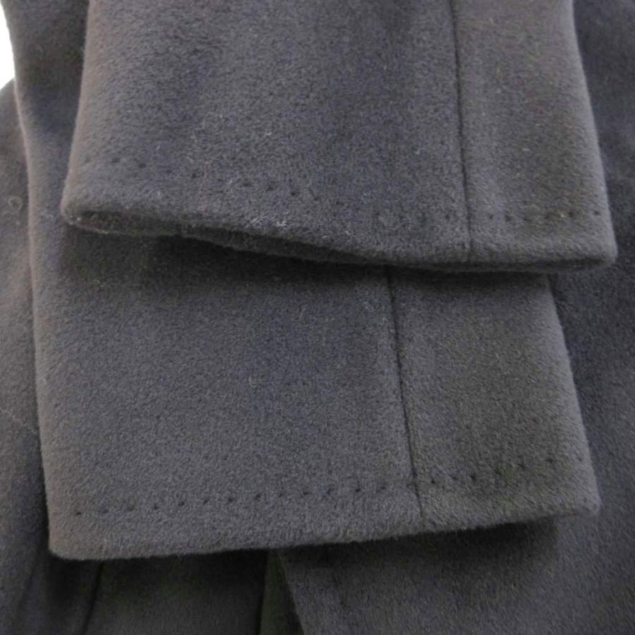 Max Mara（マックスマーラ） コート ウール 44 黒 ブラック 白タグ
