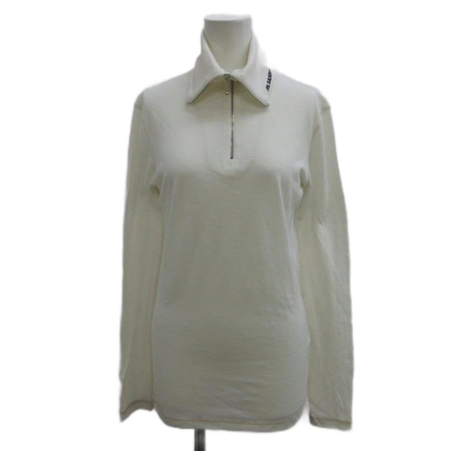 ジルサンダープラス JIL SANDER＋ 22AW カットソー ウール M 白 