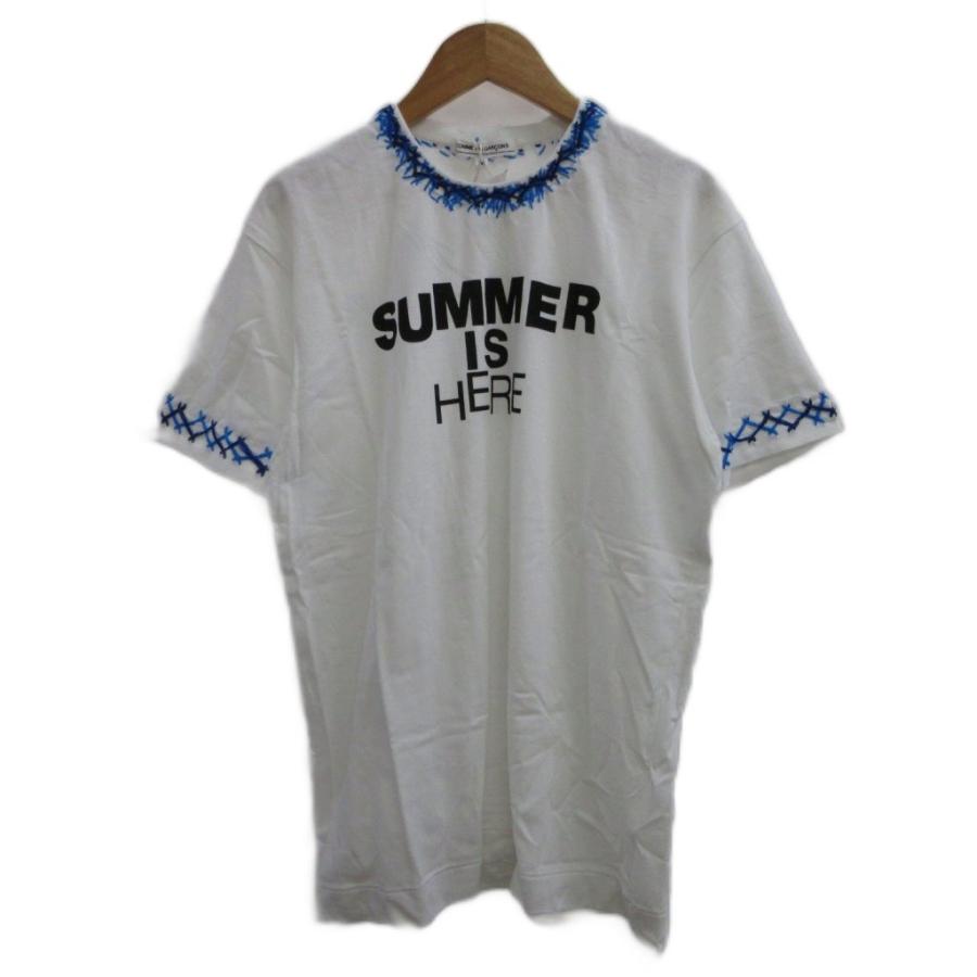 コムデギャルソン COMME des GARCONS AD2009 Tシャツ summer is here M 