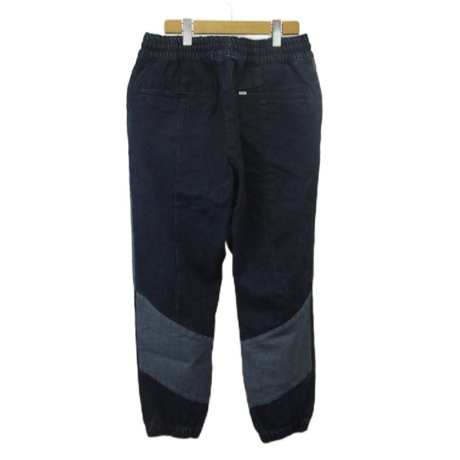 SAPEuR デニムパンツ ブラック/グレー 未使用品 サプール SAPEur DENIM TRACK PANTS ジョガーパンツ イージー