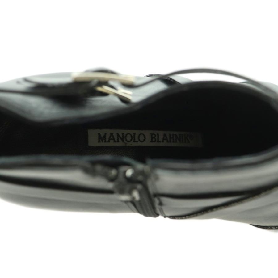 マノロブラニク MANOLO BLAHNIK ブーティ ポインテッドトゥ ピンヒール