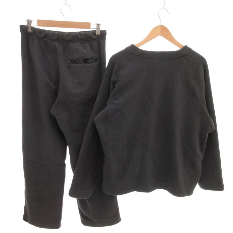 新品タグ付・完売】UNIQLO×NEEDLES フリース セットアップ 黒 ユニクロ（UNIQLO） × ニードルス Needles 25AW セットアップ