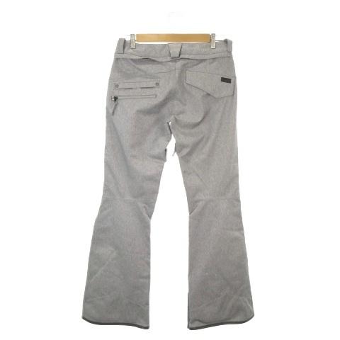 ボルコム VOLCOM スノーボードウェア パンツ S グレー 長ズボン 膝