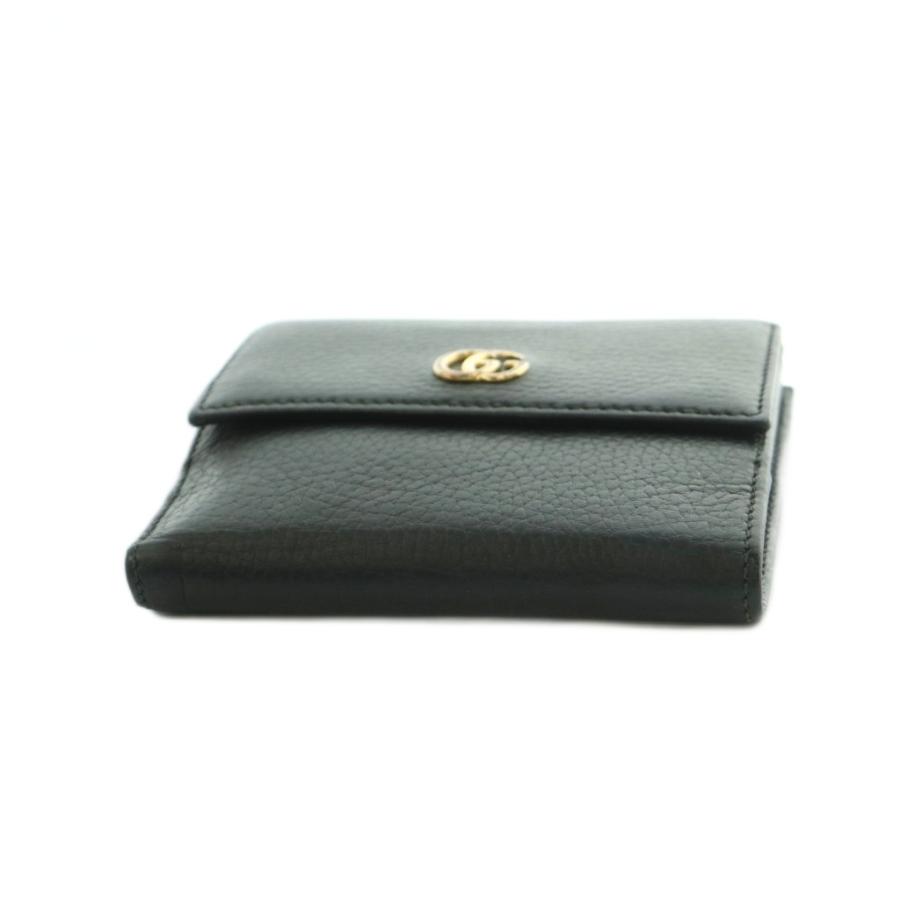 GUCCI（グッチ） GUCCI GGマーモント 財布 二つ折り 小銭入れ レザー