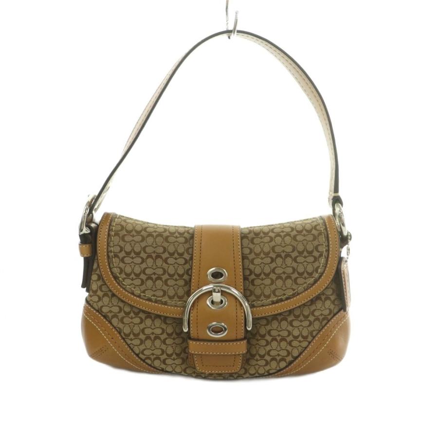 COACH（コーチ） ソーホー ミニシグネチャー ハンドバッグ キャンバス 