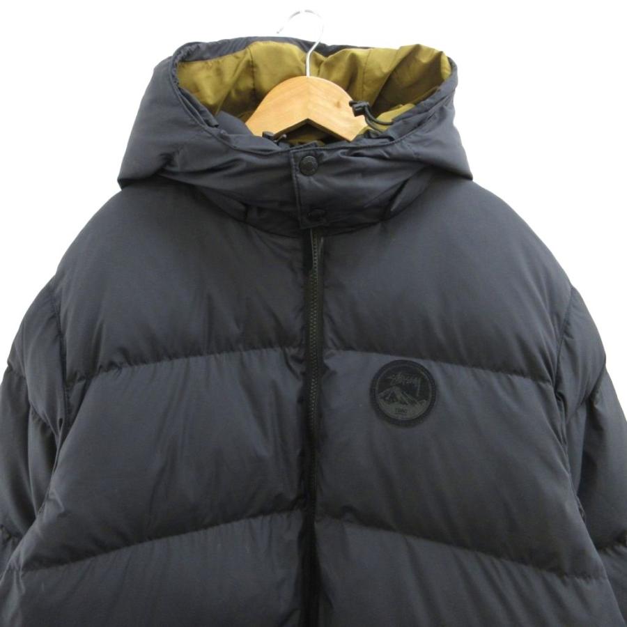 STUSSY（ステューシー） ダウンジャケット アウター XL 黒 ブラック 