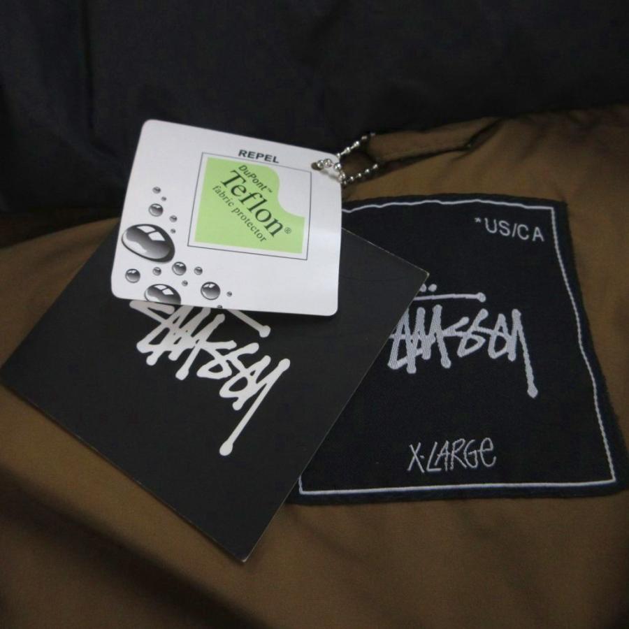 STUSSY（ステューシー） ダウンジャケット アウター XL 黒 ブラック 