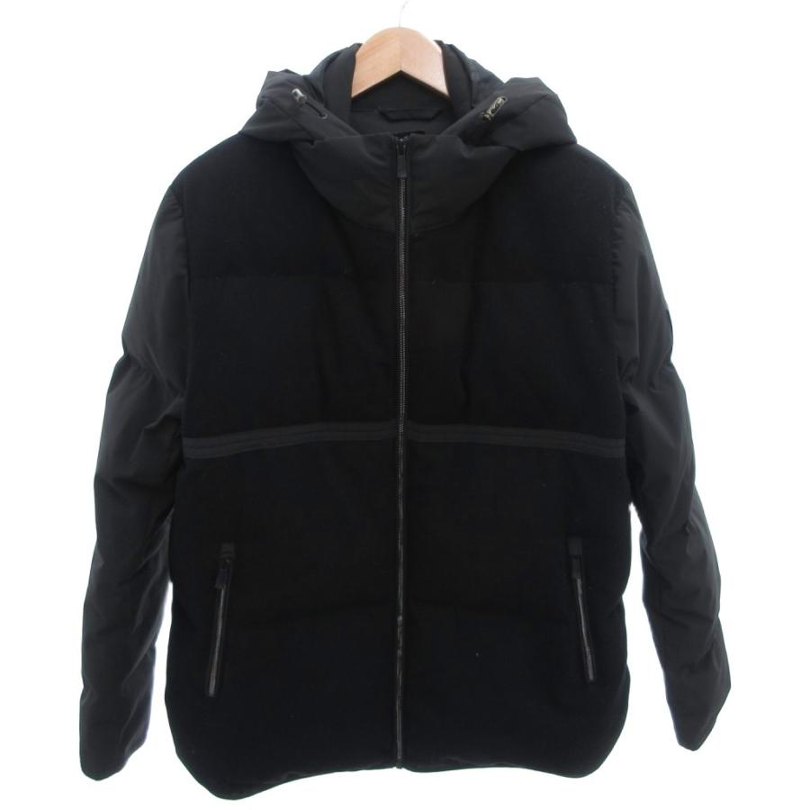 レノマ renoma HOMME ダウンジャケット XL 黒 ブラック /TL レノマ renoma HOMME ダウンジャケット XL 黒 ブラック フード付き